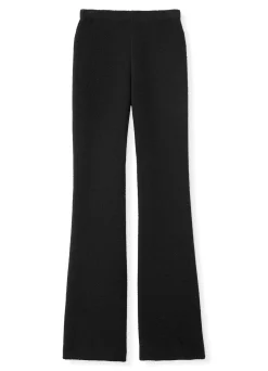 Outlet St. John Compact Boucle Knit Pant Black