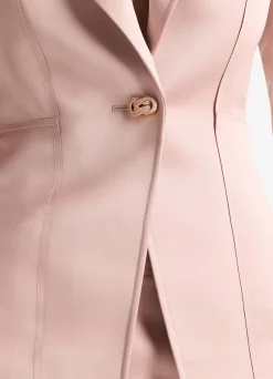 Hot St. John Double Duchesse Jacket Mauve