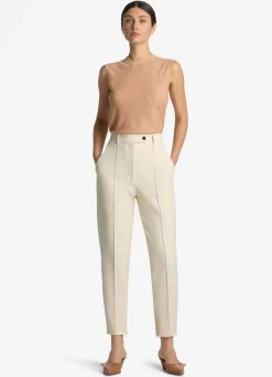 Clearance St. John Lurex Jersey Knit Shell Light Blossom