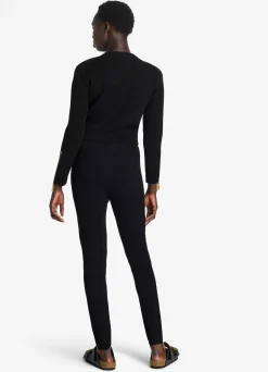 St. John SJ Signature Trompe L Oeil Legging Black