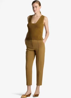 Outlet St. John Stretch Crepe Suiting Pant Hazel
